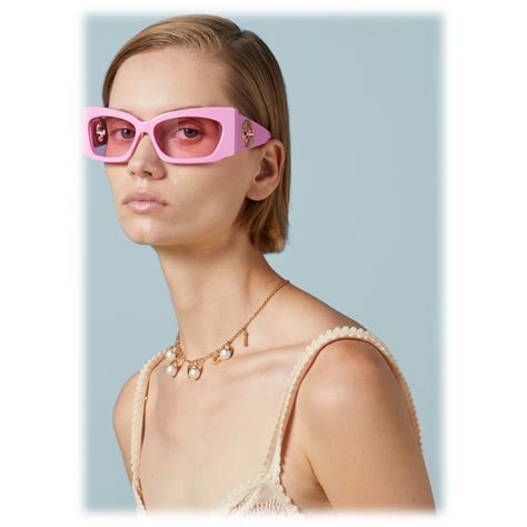 vintage pink Gucci sunglasses